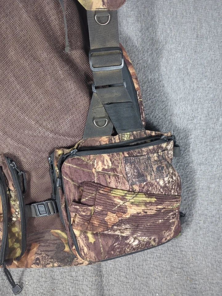 Ol Tom Turkey Vest W/ Magnetic Fold Down Seat Size Large EUC - Image 3 of 4