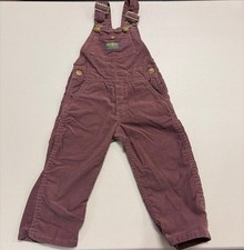 Vintage OshKosh B'gosh corduroy overalls USA 3T