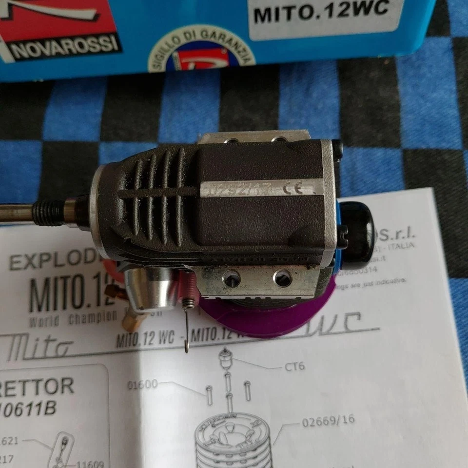 NOVAROSSI Mito 12 WC Turbo RC Car Parts RC Model Racing - Image 4 of 4