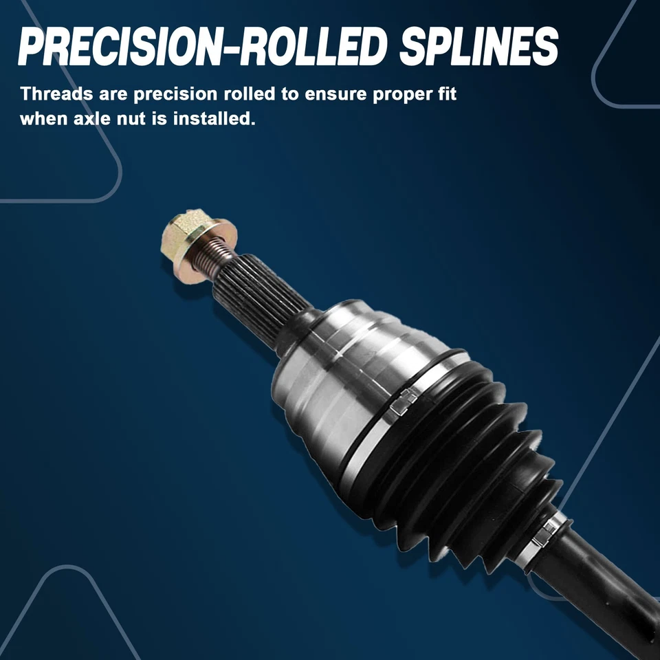 2x 4WD Front CV Axle for GMC Chevy Silverado Sierra 1500 2500 3500 Hummer H2 - Image 4 of 4