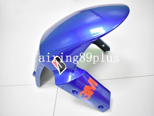 Black Blue ABS Plastic Injection Bodywork Fairing Kit Fit for ZX6R 2009-2012 - Picture 3 of 6