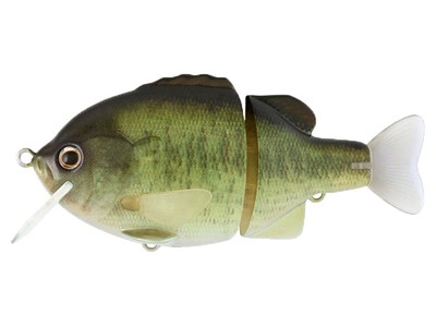 Deps Esca Artificiale Tiny Bulldoze Crankbait 21 g Verde Silber