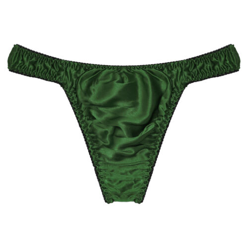 Calzoncillos de seda brillantes de cintura alta para hombre bolsa abultada baúles de baño ropa interior - Imagen 202 de 206