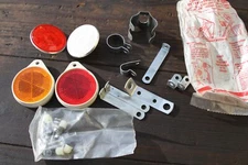 Gulco Bright Star 22 reflectors NOS hardware NOS Schwinn