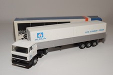± LION CAR DAF 3300 TRUCK WITH TRAILER ALCOA ALUMINIUM DRUNEN NEAR MINT BOXED