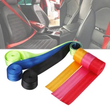 3.5M Car Seat Belt Webbing Polyester Seat Lap Retractable Nylon Strap