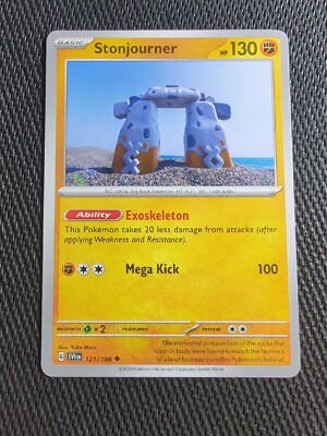 Stonjourner - 121/198 Uncommon Scarlet & Violet Base Set