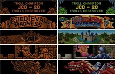 Máquina de Pinball Medieval Madnaess Remake HD Pantalla a Color DMD Actualización Chip