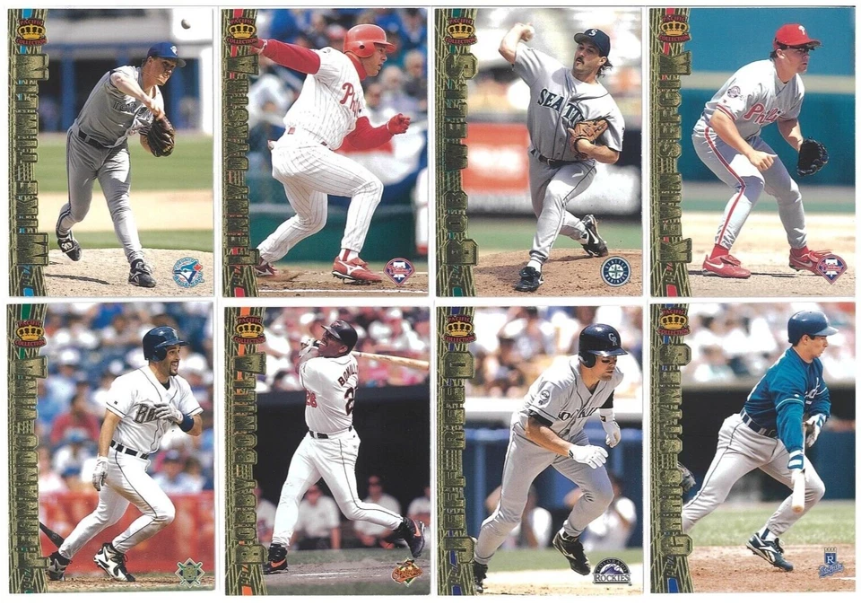 1997 MLB PACIFIC CROWN COLLECTION 24 Near Mint Baseball Card Collection - Image 3 of 4