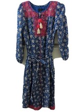 J. Crew Fully Lined Boho Long Dress. Sz M