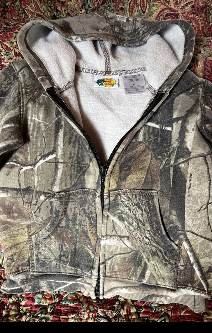 Camo Camouflage Bass Pro Realtree Camouflage Child s Jacket eBay