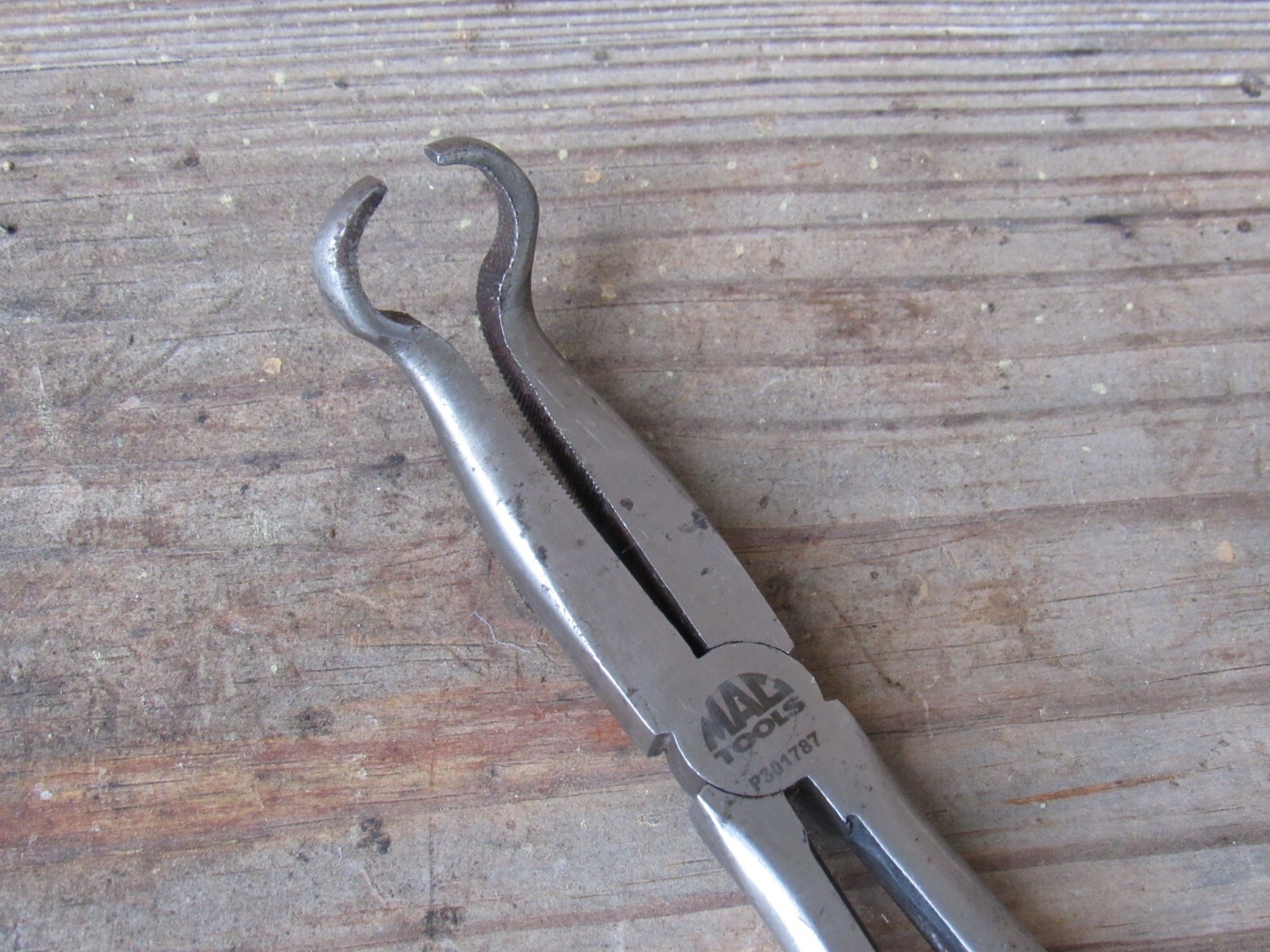 MAC P301787 1/2" RED GRIP HANDLE LONG REACH HOSE GRIP PLIERS APPROX 11" LENGTH