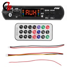 DC5V/12V Car MP3 Player Decoder Board WMA TF FM Radio Bluetooth Audio Module DIY