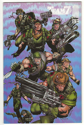 Image Comics TEAM 7 #1 first printing connecting cover