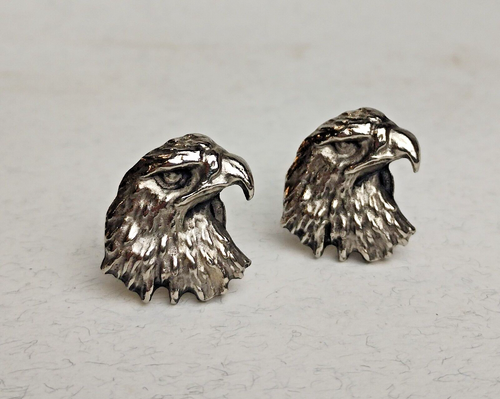 2 Custom EAGLE License plate bolt tag Harley car truck motorcycle skull chopper - Picture 2 of 3