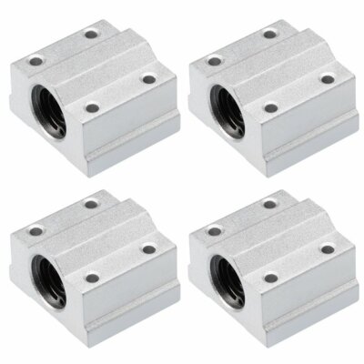 4pcs 4x SC8UU Bearings Linear Ball Bearing 3D Printer 8mm Slide Bushing SCS8UU