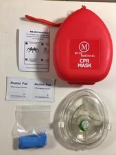 MCR Medical CPR Mask Shield Adult Size
