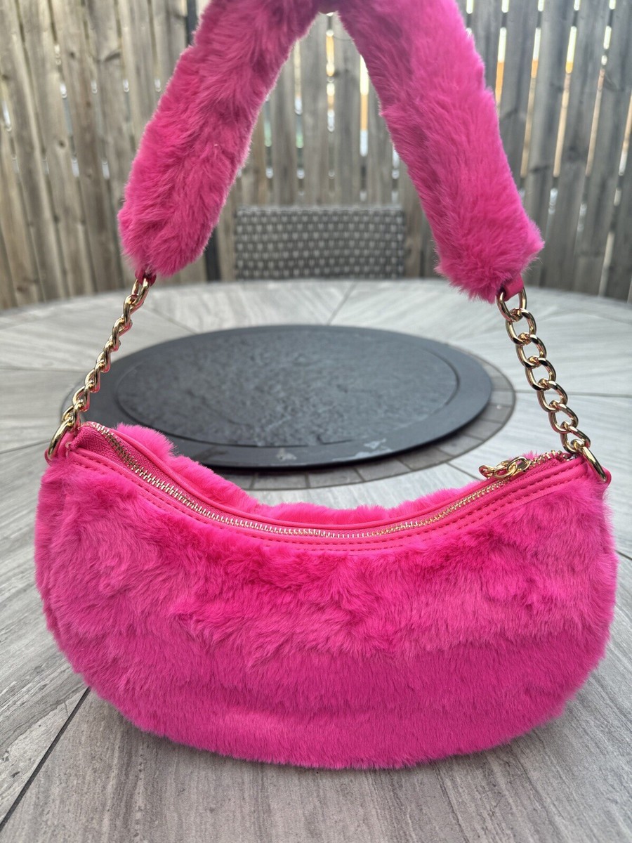 Juicy Couture Bag Let's Get Cozy Shoulder Bag Pink Flash Color | eBay