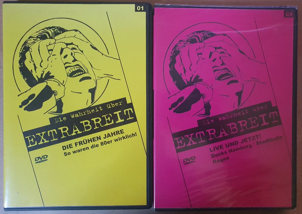 EXTRABREIT - Die Wahrheit über EXTRABREIT - TEIL 1 & 2 DVD NEU OVP 2004 NDW - Bild 2 von 4