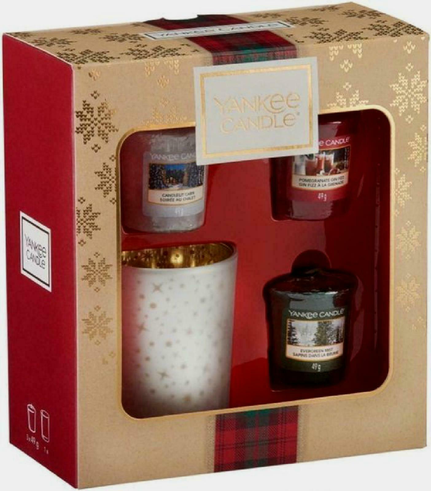 Yankee Candle Advent Calendar Christmas Scented Candles Gift Set, 24