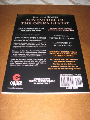 SHERLOCK HOLMES 2X LOT "THE OPERA GHOST""JEKYLL & HOLMES" CALIBER TPB MONSTERS - Picture 2 of 4