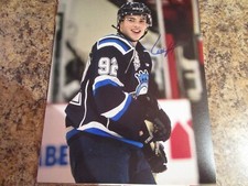 HENDRIX LAPIERRE AUTOGRAPHED 8X10 MATTE PHOTO CHICOUTIMI SAGUENEENS (C)