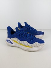 Under Armour Boys Curry 11 3026619-100 Blue Basketball Shoes Sneakers Size 5.5Y