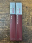 2 Pack Maybelline Super Stay Matte Ink Liquid Lipstick, 50 Voyager, 0.17 fl oz