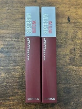 2 Pack Maybelline Super Stay Matte Ink Liquid Lipstick, 50 Voyager, 0.17 fl oz