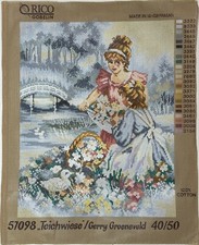 Orico Gobelin Gerry Groeneveld "Teichwiese" Pond Meadow Needlepoint Canvas 57098