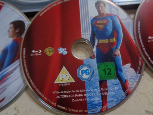 SUPERMAN THE MOVIES 1-4 +SR Christopher Reeve 8 Disc Blu-ray SteelBook DC Comics - Picture 17 of 21