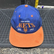 Vintage Slam It Home MLB New York Mets Baseball Cap, Youth Preowned Hat
