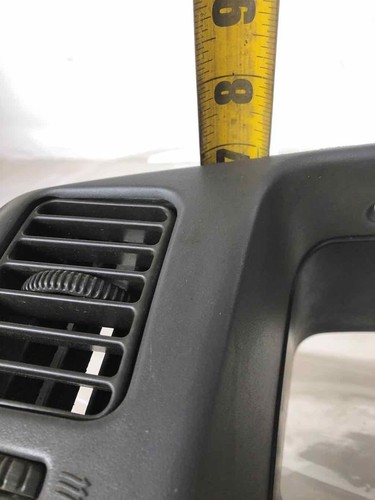 2003 MISTUBISHI MONTERO SPORT Dash Speedometer Bezel Trim w/ Air Vent & Switch - Picture 12 of 20