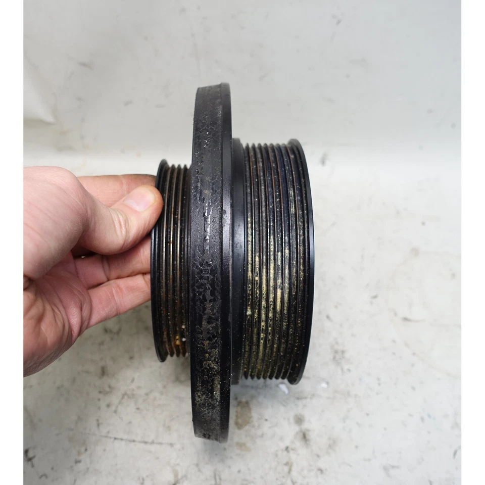 Amortiguador de vibración polea cigüeñal de fábrica BMW F80 M3 S55 2015-2020 FABRICANTE DE EQUIPOS ORIGINALES Foto 3 de 4