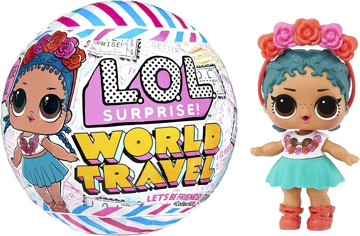 LOL Surprise WORLD TRAVEL Surprise Doll with Accessories RARE