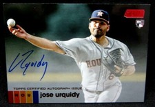 Jose Urquidy RC 2020 Stadium Club#08/50 Rookie Auto Card!Astros P RC Future Star