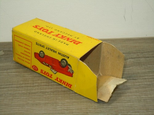 Original Empty Dinky Toys Box 112 - Austin Healey Sprite *50964 - Picture 3 of 5
