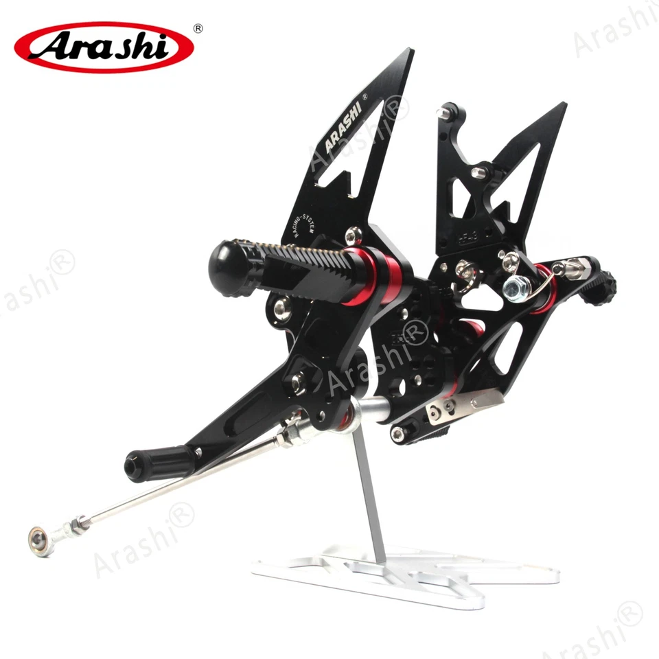 Reposapiés de carreras juegos traseros estriberas para Suzuki HAYABUSA Gen 1 1999-2007 GSX1300R Foto 4 de 4