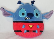 Squishmallow KellyToy Disney Stitch Blue Red Space 626 Suit 7"