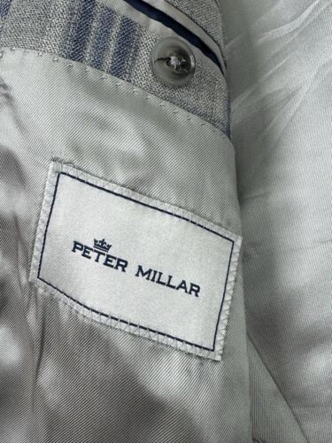 Peter Millar Classic Fit Blazer Sports Jacket Size 46 L #232 - Picture 7 of 9