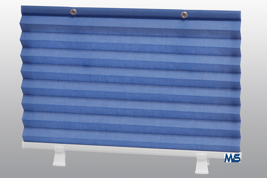 Plissee Jalousie Faltrollo Pleated Shade Bootsfenster oder Camping