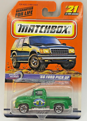 MATCHBOX SPEEDY DELIVERY '56 FORD PICK UP #21