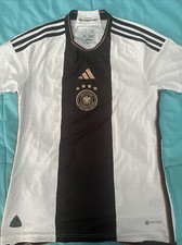 adidas Germany World Cup 22 Home Authentic Men's Jersey - White, Size S