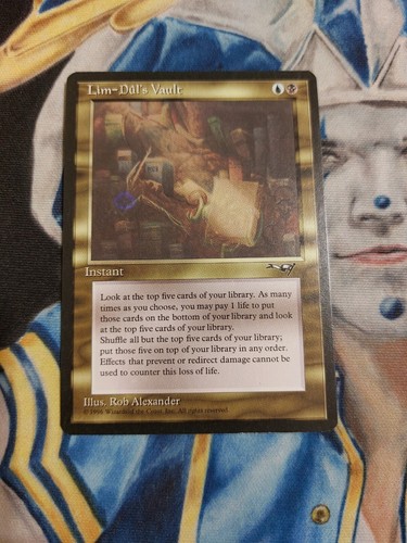 Lim-Dul's Vault MTG Alliances Uncommon Multi-Color Instant Near-Mint x1 GG6 - Picture 2 of 4
