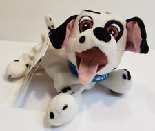 The Disney Store Beanies Mini Bean Bag 101 Dalmatian's LUCKY Puppy Plush NWT