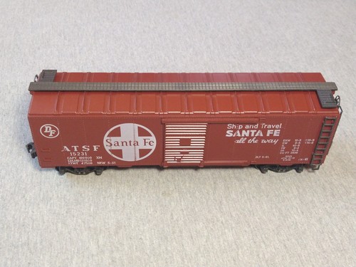 Pola Max O 15231 ATSF Santa Fe Boxcar 2 rieles ~ TS | Zustand: Used