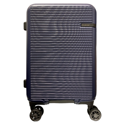Brookstone Nelson 21'' Carry-On Hardside Spinner Luggage, Navy