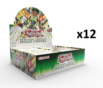 Yugioh Duelist Advance Booster CASE (12 Boxes) Factory Sealed