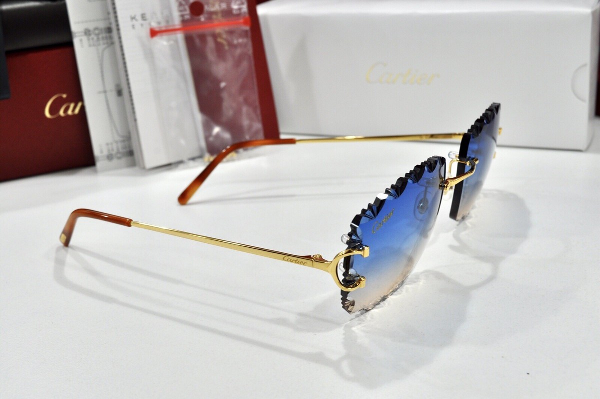 小物 Cartier rimless sunglasses 24FW New Cartier rimless