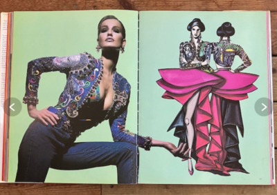 Designs ベルサーチ 1994年 写真集 Gianni Versace Designs ベルサーチ 1994年 写真集 Gianni Versace Designs